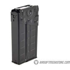 LCT Airsoft 500rd High Capacity Stripe LC-3 / G3 AEG Magazine - BLACK