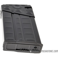 LCT Airsoft 500rd High Capacity Stripe LC-3 / G3 AEG Magazine - BLACK