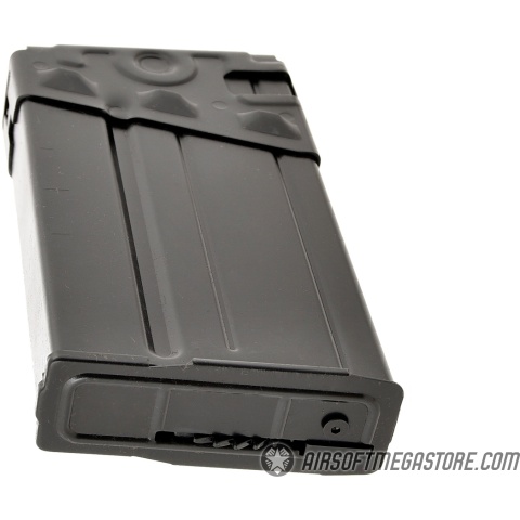 LCT Airsoft 500rd High Capacity Plain LC-3 / G3 AEG Magazine - BLACK