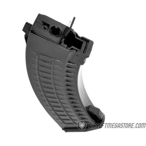 LCT Airsoft 600rd High Capacity SAM-7 Thermal AK AEG Magazine - BLACK