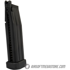 WE Tech 1911 Hi-Capa T-Rex Competition Gas Blowback Airsoft Pistol w/ Top Ports (RED / BLK )