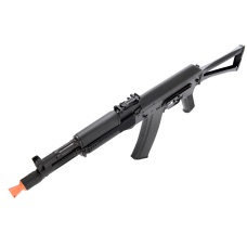 LCT Airsoft AK105 Steel AEG Airsoft Rifle w/ Folding Stock - BLACK