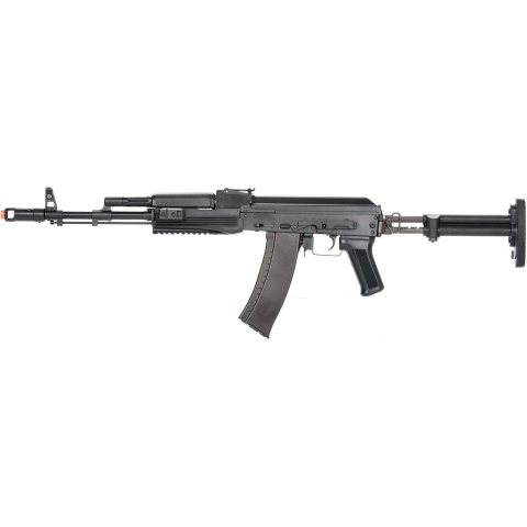 LCT Airsoft STK-74 Tactical AK AEG Rifle - BLACK