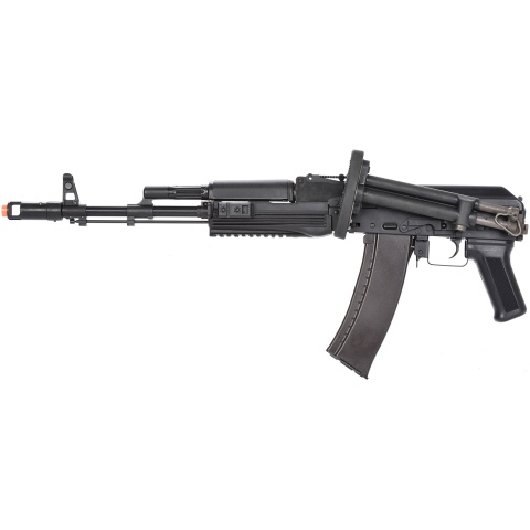 LCT Airsoft STK-74 Tactical AK AEG Rifle - BLACK