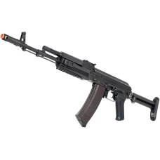 LCT Airsoft STK-74 Tactical AK AEG Rifle - BLACK