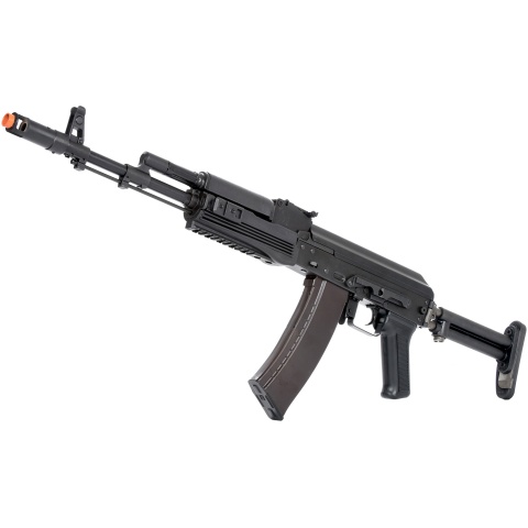 LCT Airsoft STK-74 Tactical AK AEG Rifle - BLACK