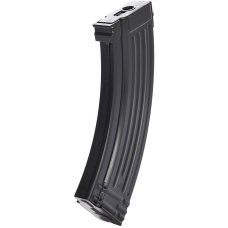 LCT Airsoft TIMS AK47 AEG Rifle w/ Folding Wire Stock - BLACK