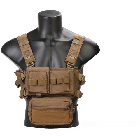 Emerson Gear Low Profile Modular Chest Rig System - COYOTE BROWN