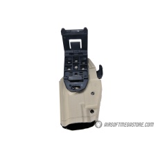 Emerson Gear Universal Hard Shell Pistol Holster w/ Belt Clip [Right Handed] - DARK EARTH