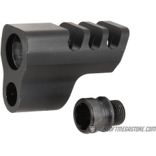 WE Tech IPSC X004 Competition Airsoft Pistol Compensator - BLACK