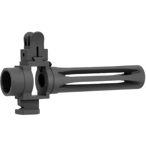 WE Tech M14 Airsoft Metal Flash Hider w/ Front Sight - BLACK
