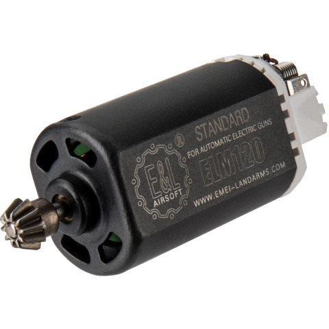 E&L Airsoft ELM120 High Torque Short Type AEG Motor - BLACK