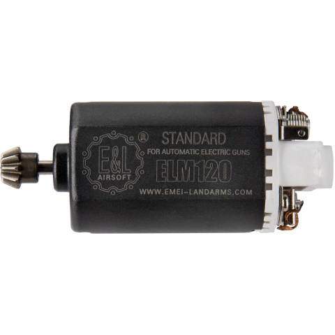 E&L Airsoft ELM120 High Torque Short Type AEG Motor - BLACK
