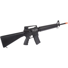 Atlas Custom Works Airsoft Full Length M16A3 AEG Rifle w/ Full Metal Gearbox (Color: Black)