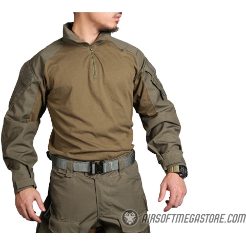 Emerson Gear Blue Label Combat Tactical BDU Shirt [Small] - RANGER GREEN