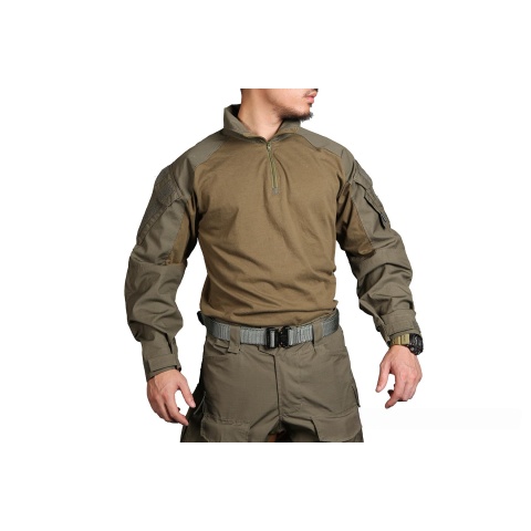 Emerson Gear Blue Label Combat Tactical BDU Shirt [Large] - RANGER GREEN