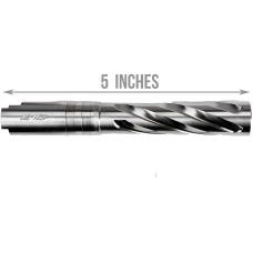 COWCOW Tornado Style Threaded Outer Barrel for TM Hi-Capa 5.1 GBB Pistols - SILVER