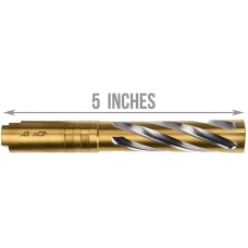 COWCOW Tornado Style Threaded Outer Barrel for TM Hi-Capa 5.1 GBB Pistols - GOLD