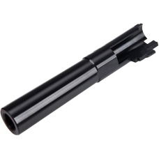 COWCOW Bull Style Threaded Outer Barrel for TM Hi-Capa 4.3 GBB Pistols - BLACK
