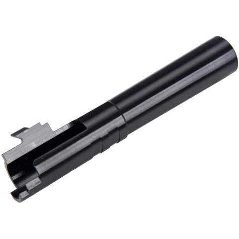 COWCOW Bull Style Threaded Outer Barrel for TM Hi-Capa 4.3 GBB Pistols - BLACK