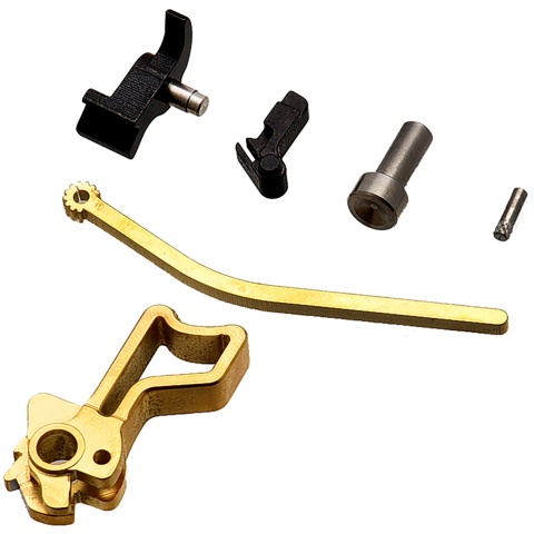 Airsoft Masterpiece Infinity Square Hammer & Sear Set for Tokyo Marui - GOLD