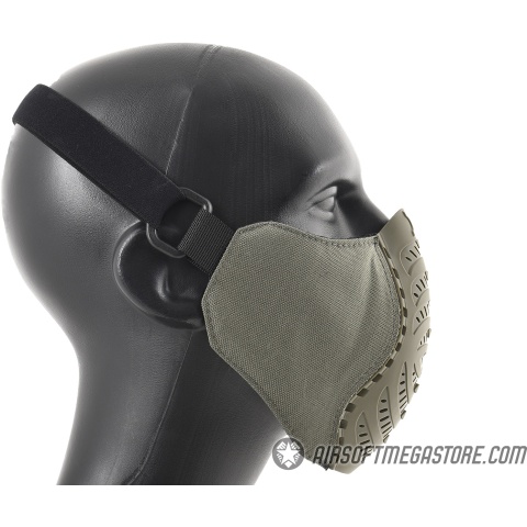 G-Force Ventilated Discreet Half Face Mask - OLIVE DRAB