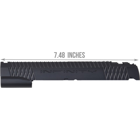 Airsoft Masterpiece Infinity Cross v.3 Standard Slide for TM Hi-Capa 5.1 GBB Pistols - BLACK