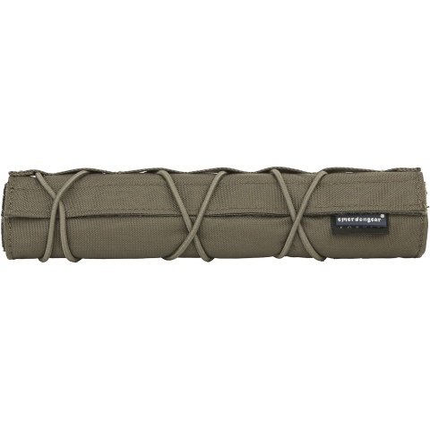 Emerson Gear Cordura 22cm Mock Airsoft Suppressor Cover - RANGER GREEN