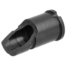 WE Tech AKM Slant PMC Airsoft Rifle Metal Flash Hider - BLACK