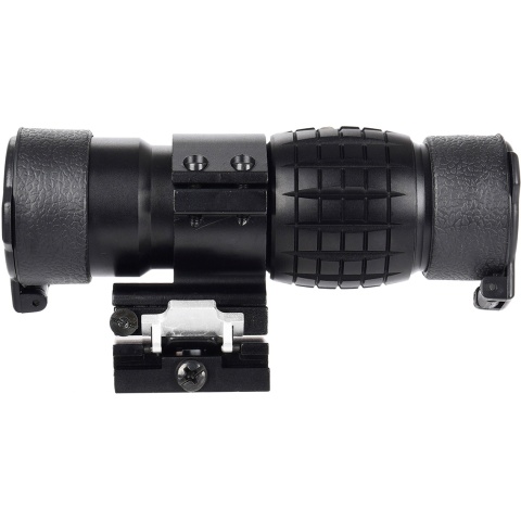 Lancer Tactical 1-3X Adjustable Magnifier w/ Picatinny Mount - BLACK