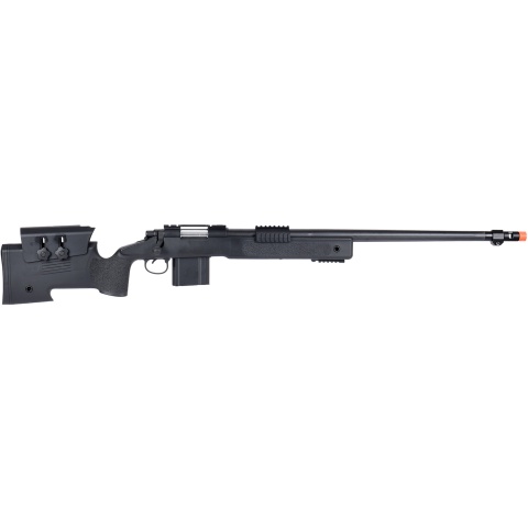 Wellfire MB4416 M40A3 Bolt Action Airsoft Sniper Rifle - BLACK