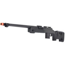 Wellfire MB4416 M40A3 Bolt Action Airsoft Sniper Rifle - BLACK