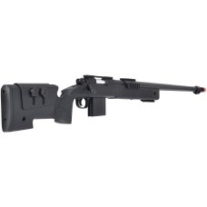 Wellfire MB4416 M40A3 Bolt Action Airsoft Sniper Rifle - BLACK