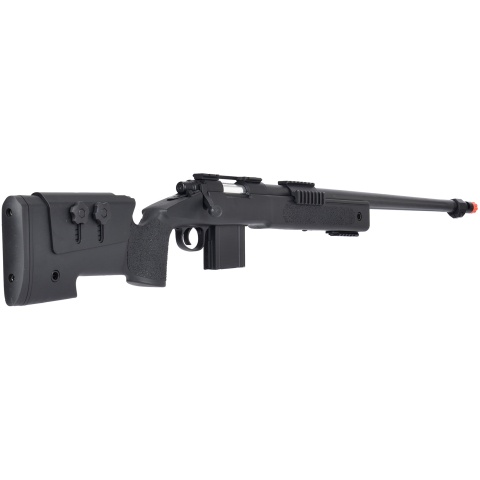 Wellfire MB4416 M40A3 Bolt Action Airsoft Sniper Rifle - BLACK