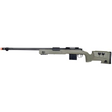 Wellfire MB4416 M40A3 Bolt Action Airsoft Sniper Rifle - OD GREEN