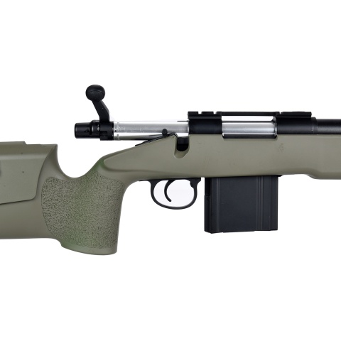 Wellfire MB4416 M40A3 Bolt Action Airsoft Sniper Rifle - OD GREEN
