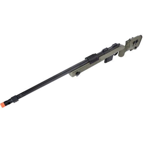 Wellfire MB4416 M40A3 Bolt Action Airsoft Sniper Rifle - OD GREEN