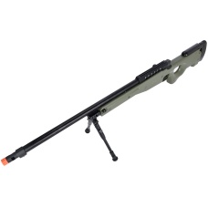 WellFire MB15 L96 Bolt Action Airsoft Sniper Rifle w/ Bipod - OD GREEN
