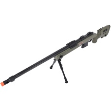 Wellfire MB4416 M40A3 Bolt Action Sniper Rifle w/ Bipod - OD GREEN