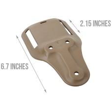 AMA Belt Holster Drop Adapter - COYOTE BROWN