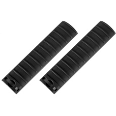 AMA 15-Slot Handguard RIS Rail Cover Panels Set of 2 - BLACK