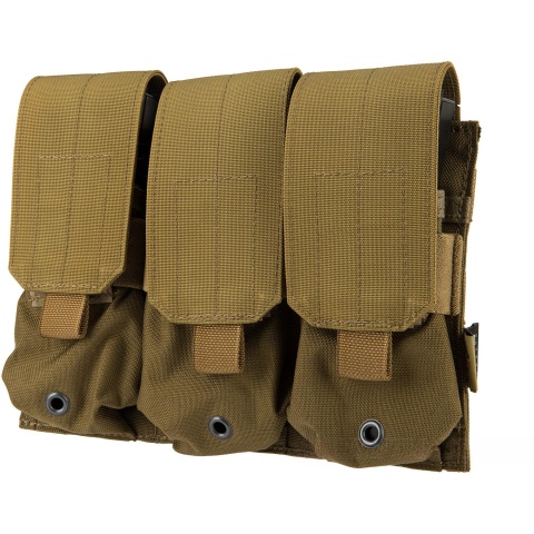 Flyye Industries 1000D Triple M4/M16 Magazine Pouch - COYOTE BROWN