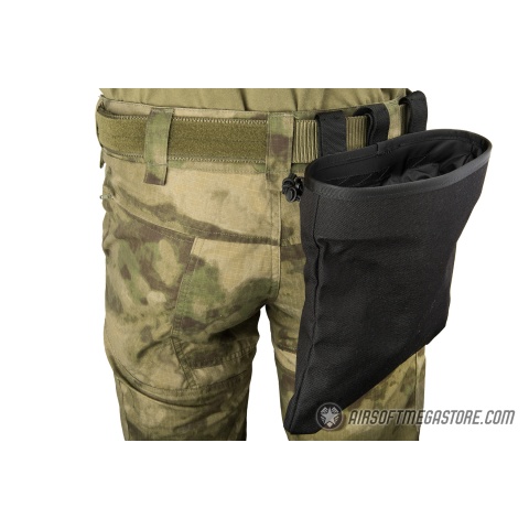 Flyye Industries MOLLE Roll-Up Drop Dump Pouch - BLACK