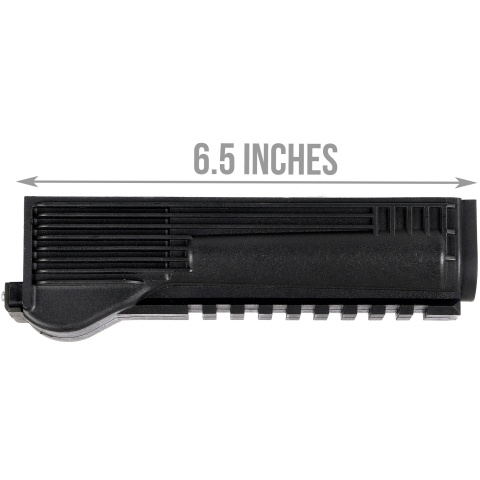 LCT Airsoft AK-9 AEG Tactical Lower Handguard - BLACK