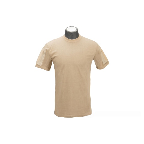 Lancer Tactical Airsoft Ripstop PC T-Shirt [XS] - COYOTE BROWN