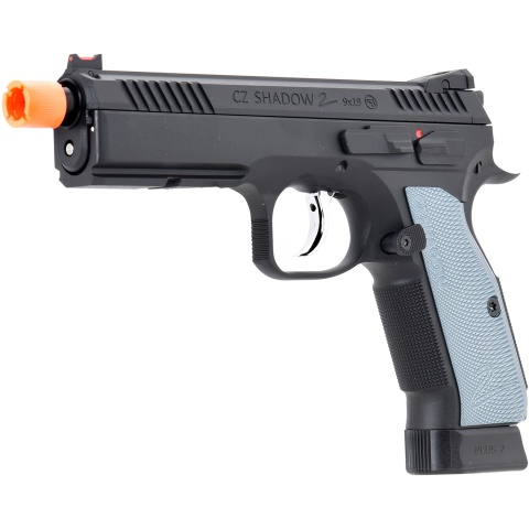 ASG CZ Shadow 2 CO2 Blowback Airsoft Pistol - BLACK / BLUE