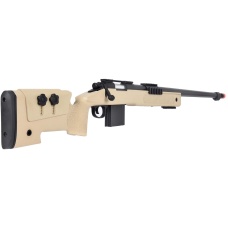 WellFire MB4416 M40A3 Bolt Action Airsoft Sniper Rifle - TAN