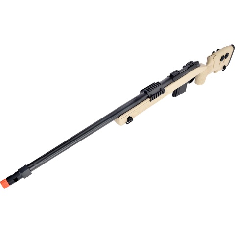 WellFire MB4416 M40A3 Bolt Action Airsoft Sniper Rifle - TAN