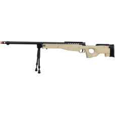 WellFire MB15 L96 Bolt Action Airsoft Sniper Rifle w/ Bipod - TAN