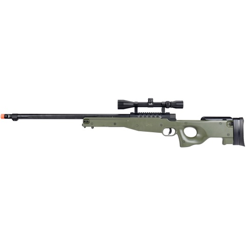 WellFire MB15 L96 Bolt Action Airsoft Sniper Rifle w/ Scope - OD GREEN